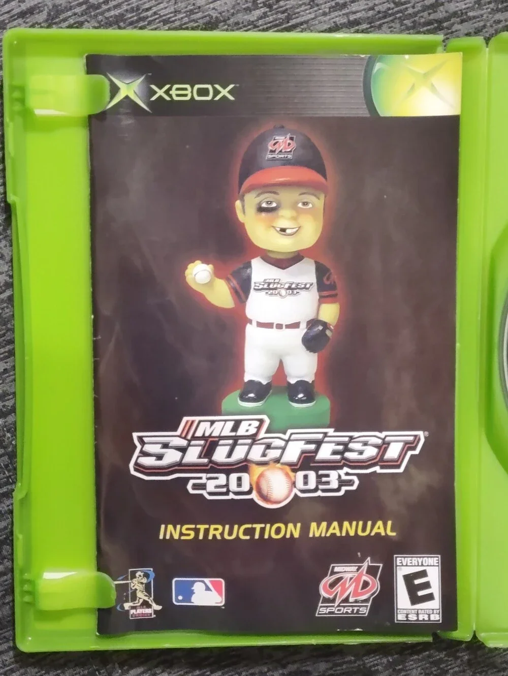 MLB Slugfest 2003 Xbox Video Game - Alex Rodriguez Cover